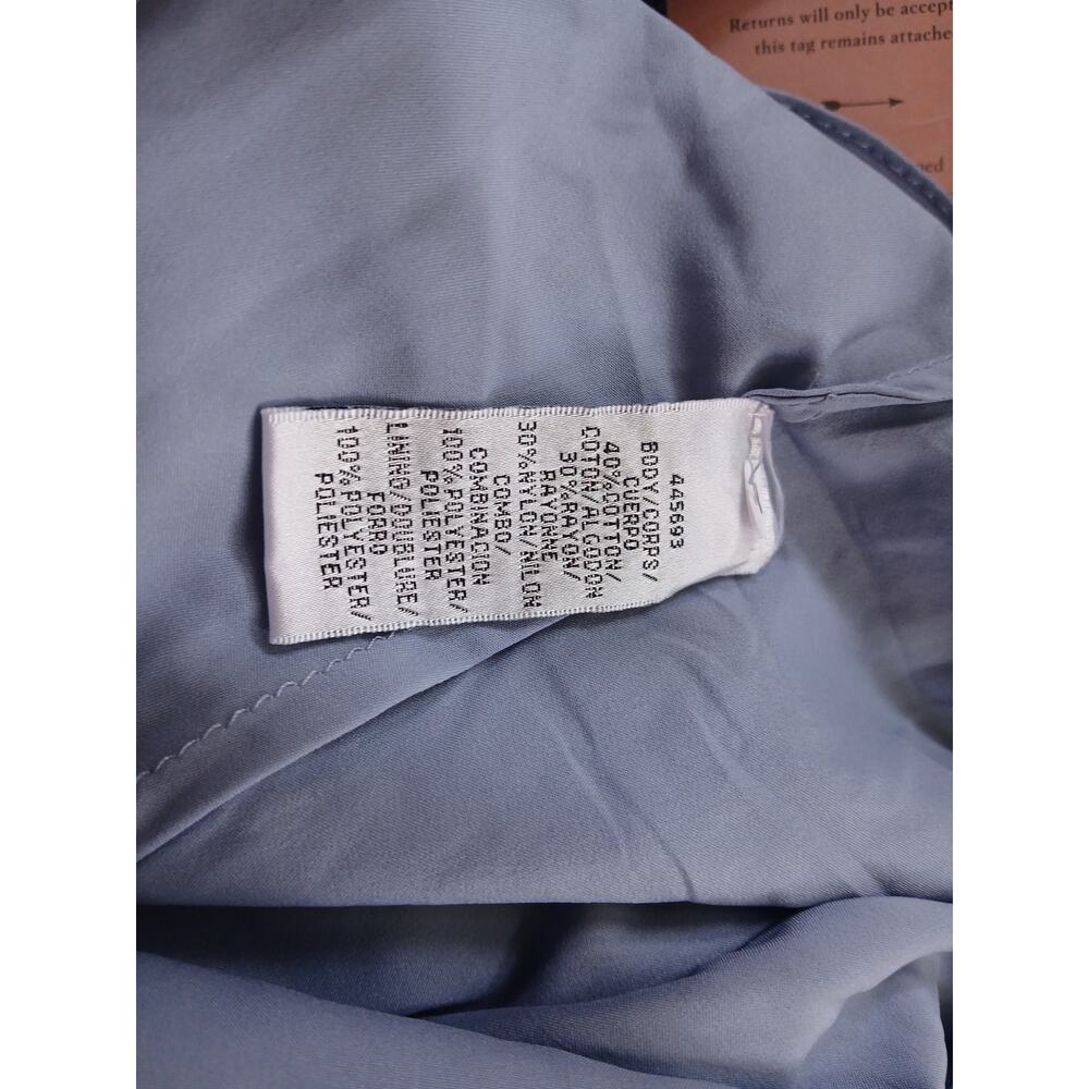 NWT BHLDN ML Monique Lhuillier Blue Michaela Lace Mini Dress 4 MSRP $425 - Picture 14 of 14